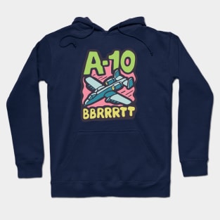 A10 Warthog Bomber plane Hoodie